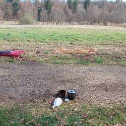 ...und zum Trocknen.