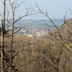 Blick ins Fichtelgebirge