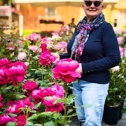 Amongst the roses ... Bologna in Fiore @ Piazza Minghetti.