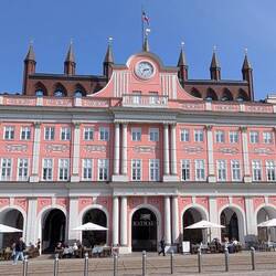 Das Rathaus von Rostock