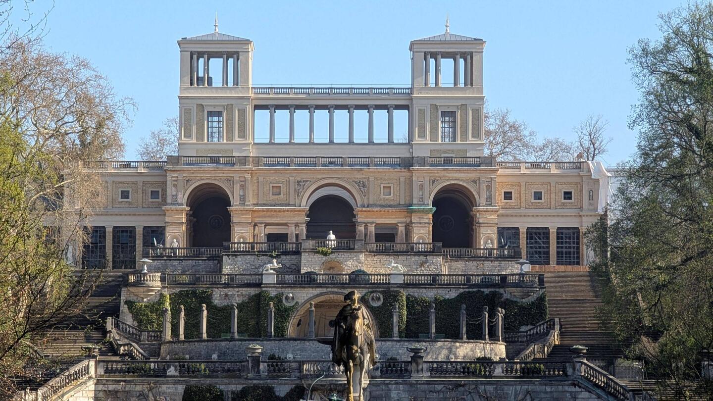 Im Park von Sanssouci in Potsdam