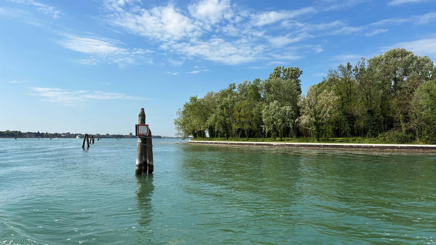 Einer der Inseln in Venedigs Lagune