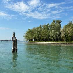 Einer der Inseln in Venedigs Lagune