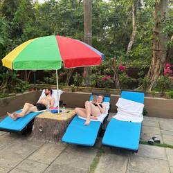 Sieht aus wie im Urlaub