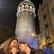 Devant la tour de Galata on prend le café turc pour finir la soirée