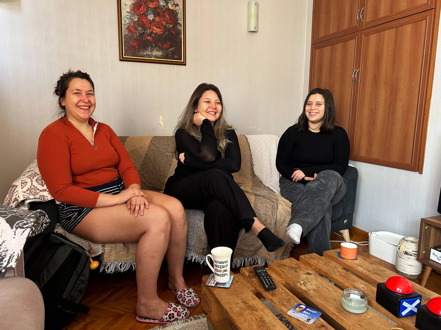 Şule, Alina et Burcu