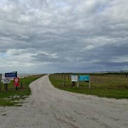 The track was flat and lovely to ride