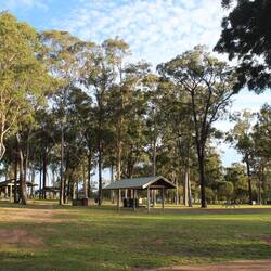 Parkland adjacent to the resort
