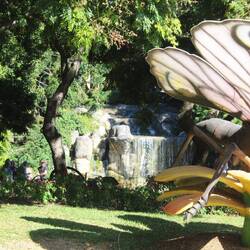 Giant animatronics butterfly