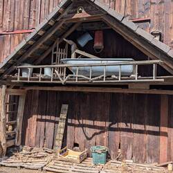 ....als die Badewanne noch auf dem Balkon stand!😁