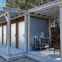 Sehr gepflegte Sanitäranlagen