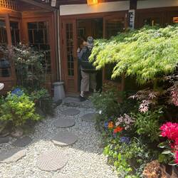In diesem wunderschönen Teehaus ...