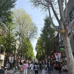 Insadong-gil: Auch viele Leute, einfach etwas gesitteter.