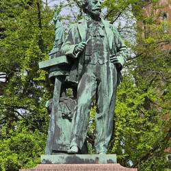 Frédéric-Auguste Bartholdi, der Bildhauer der Freiheitsstatue in New York.