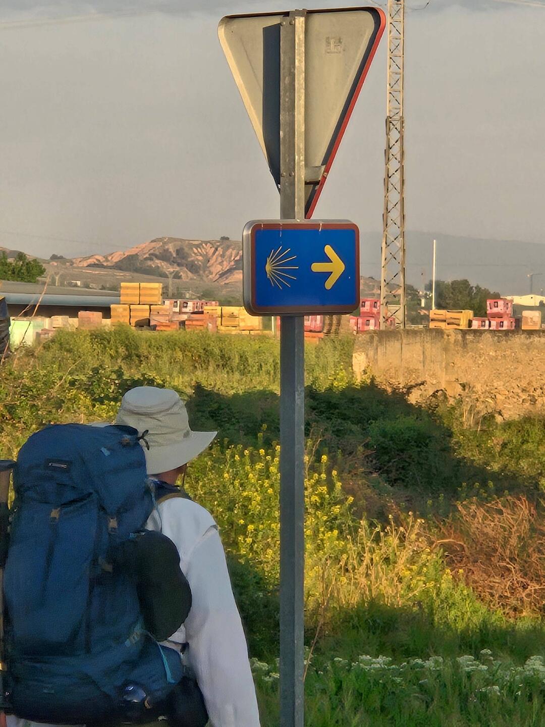 Phil's back on the Camino