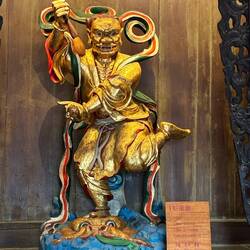 Chinese temple gods can look ferocious, but they can grant wishes