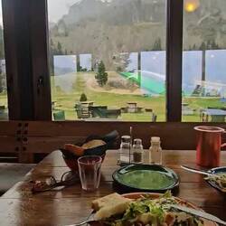 Abendessen mit Panorama
