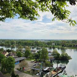 Tolle Aussicht hier oben.