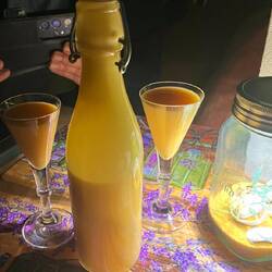 Wg Tiramisu wurde der Rest vom Eierlikör auf morgen verschoben