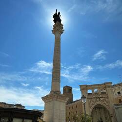 Sant'Oronzo in luftiger Höhe (Die Kopie)