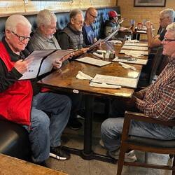 Lunch before driving home