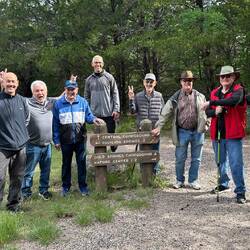 On the Travertine Creek Trail