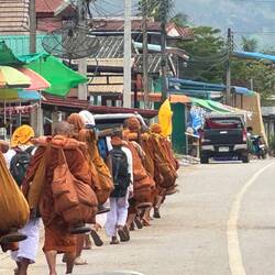 Monks on the move