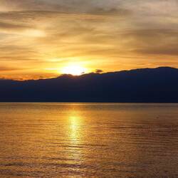 Schöner Sonnenaufgang