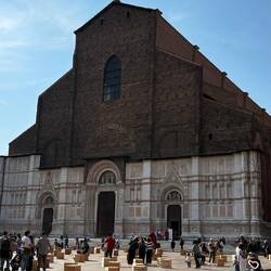 De kerk van Bologna