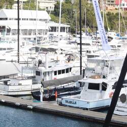 The marina at Nelson Bay