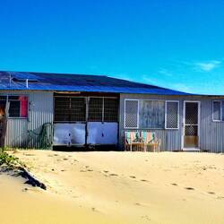 One of the shacks of Tin City