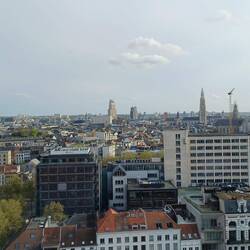 Blick von der Dachterrasse
