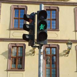 Besondere Ampelmännchen