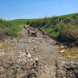 The second creek crossing