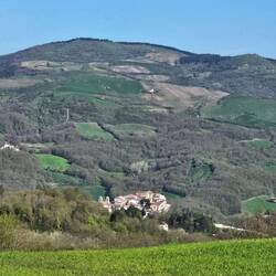 Looking back at Celle San Vito