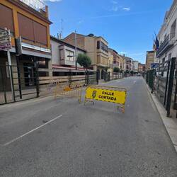 Streets shut down for the bulls event