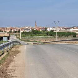 Rincon de Soto in the distance