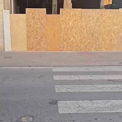 Nothing that exciting. A few steers with bells on running in the street.