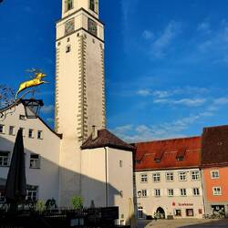 Morgens um 8 Uhr in Isny im Allgäu