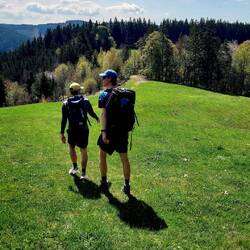 Abstieg nach Bolsternang