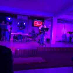 Im nepalesischen christlichen Worship Gottesdienst