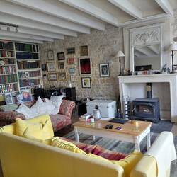 The front living room - just loving the colour