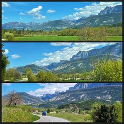 Irgendwo gehts da auf den Col de Rousset