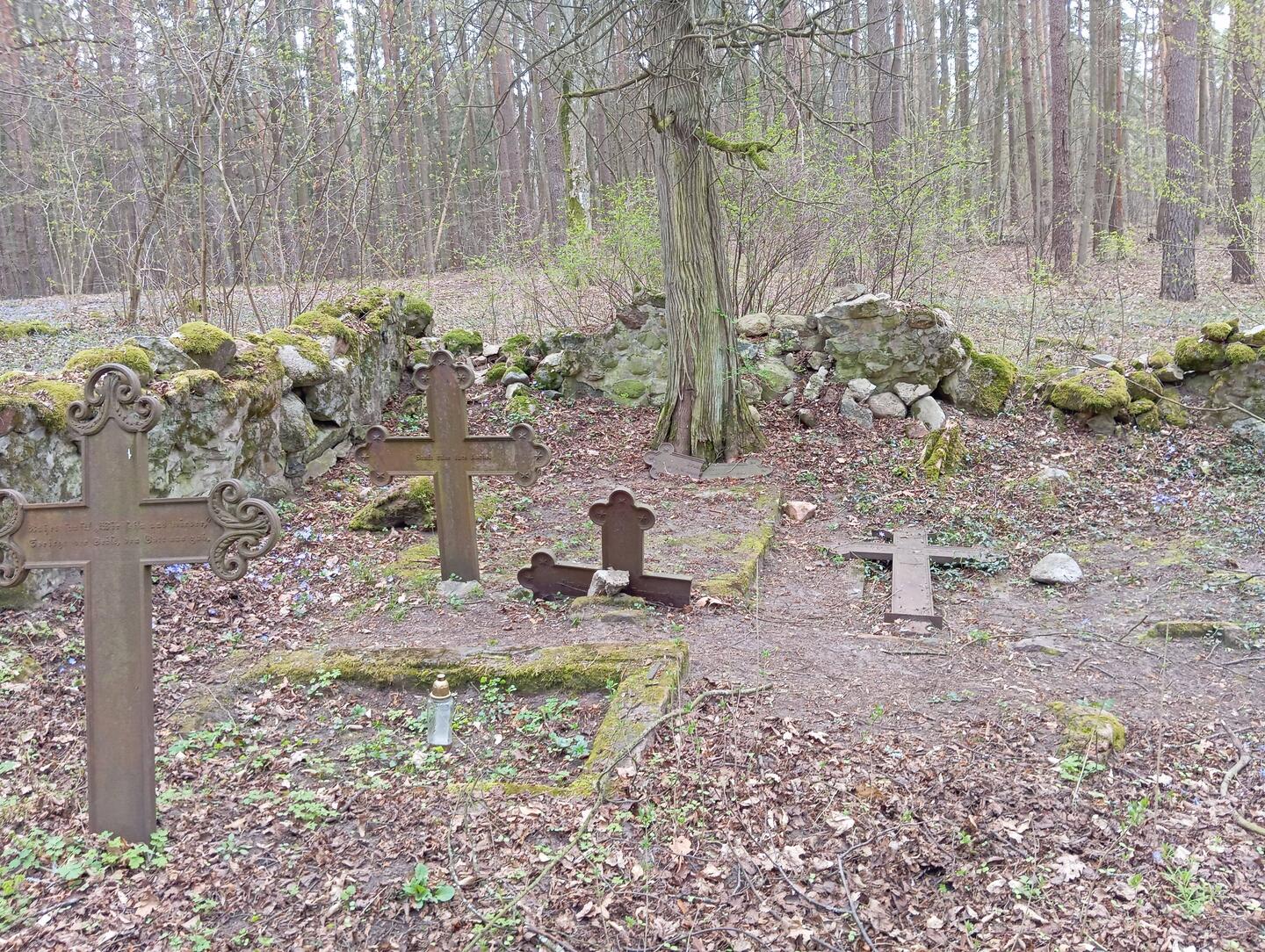 Protestantischer Waldfriedhof 19. Jahrhundert