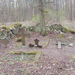 Protestantischer Waldfriedhof 19. Jahrhundert