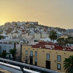 Blick von der Dachterrasse