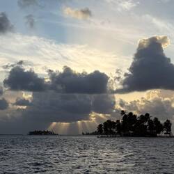 auch auf den St. Blas Inseln trieben sie sich rum