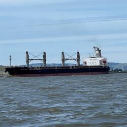 Cargo Ship near Pitsburg.