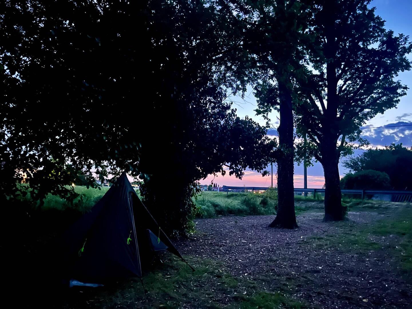 Bivouac en bord de route