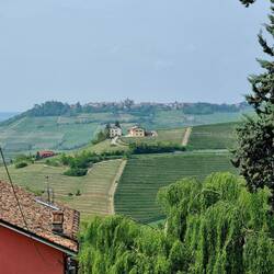 Ausblick zurück nach Novello ...